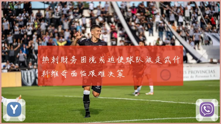 热刺财务困境或迫使球队放走武什科维奇面临艰难决策